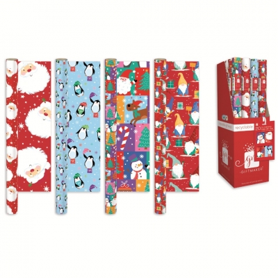 Christmas 4m Gift Wrap Santa