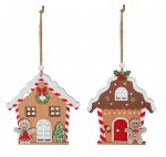 Christmas Gingerbread House Hanging Deco
