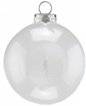 Clear 100mm Bauble Fillable