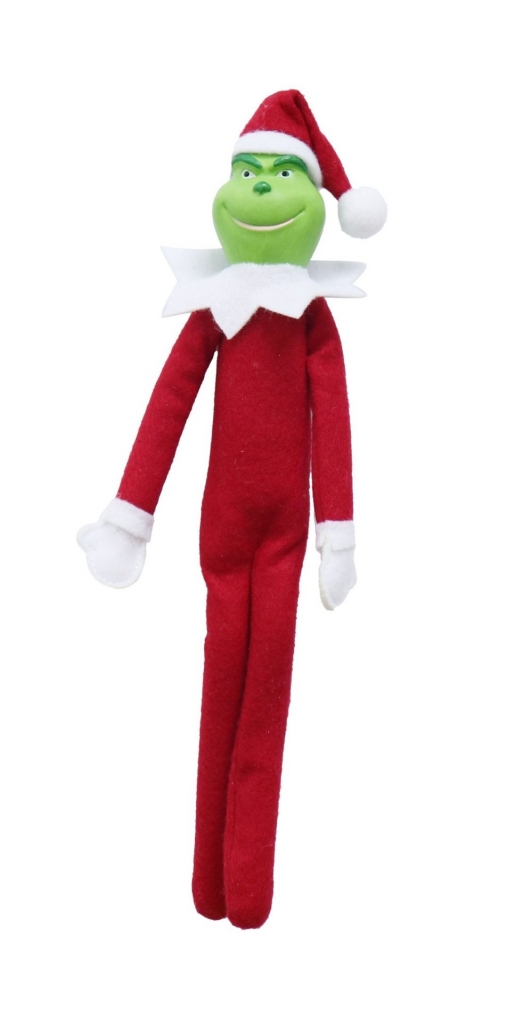Christmas Green Monster Christmas Elf 32cm - Click Image to Close