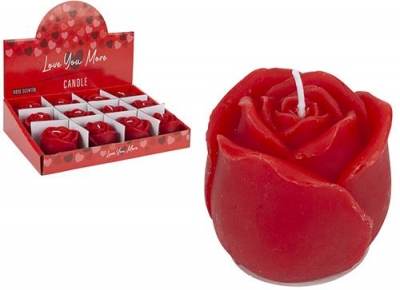 Valentine's Day Scented Rose Candle