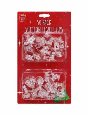Suction Light Clips Cup 50Pc