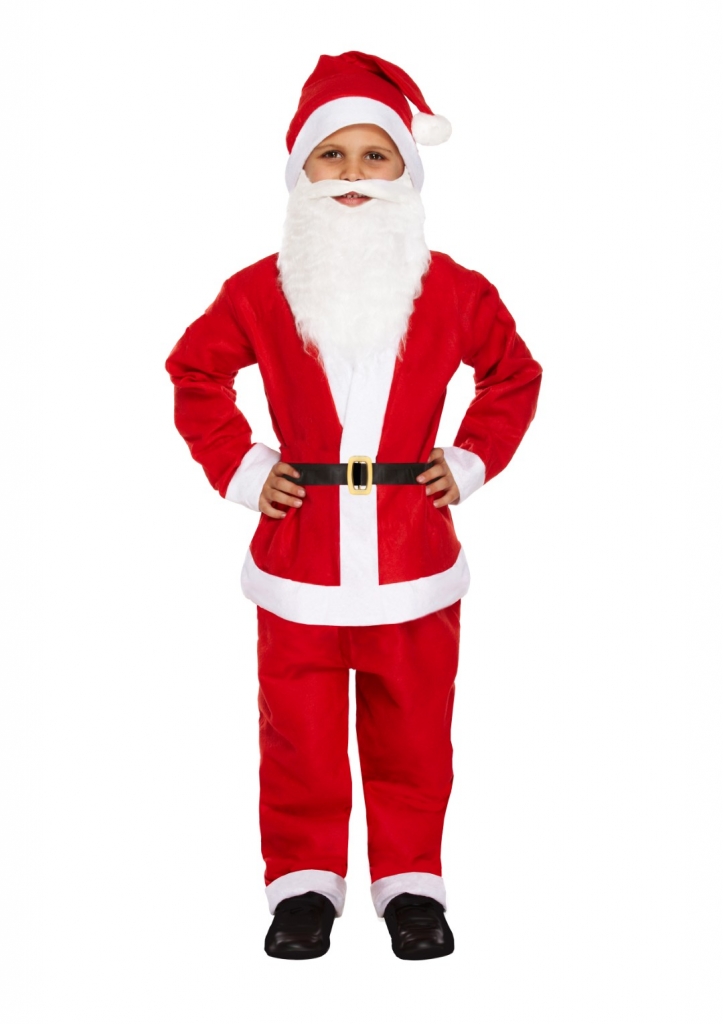Childrens Santa Claus Costume ( Small / 4 - 6 Years ) - Click Image to Close