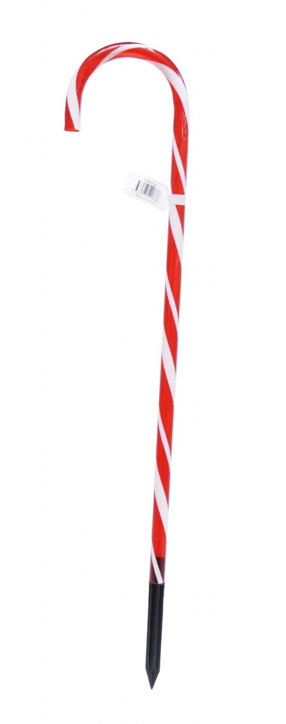 Christmas Candy Cane Stake 70cm - Click Image to Close