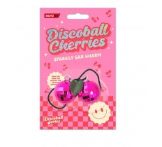 Disco Ball Cherries Car Charm