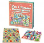 2 In 1 Wooden Board Games 28X28X3cm