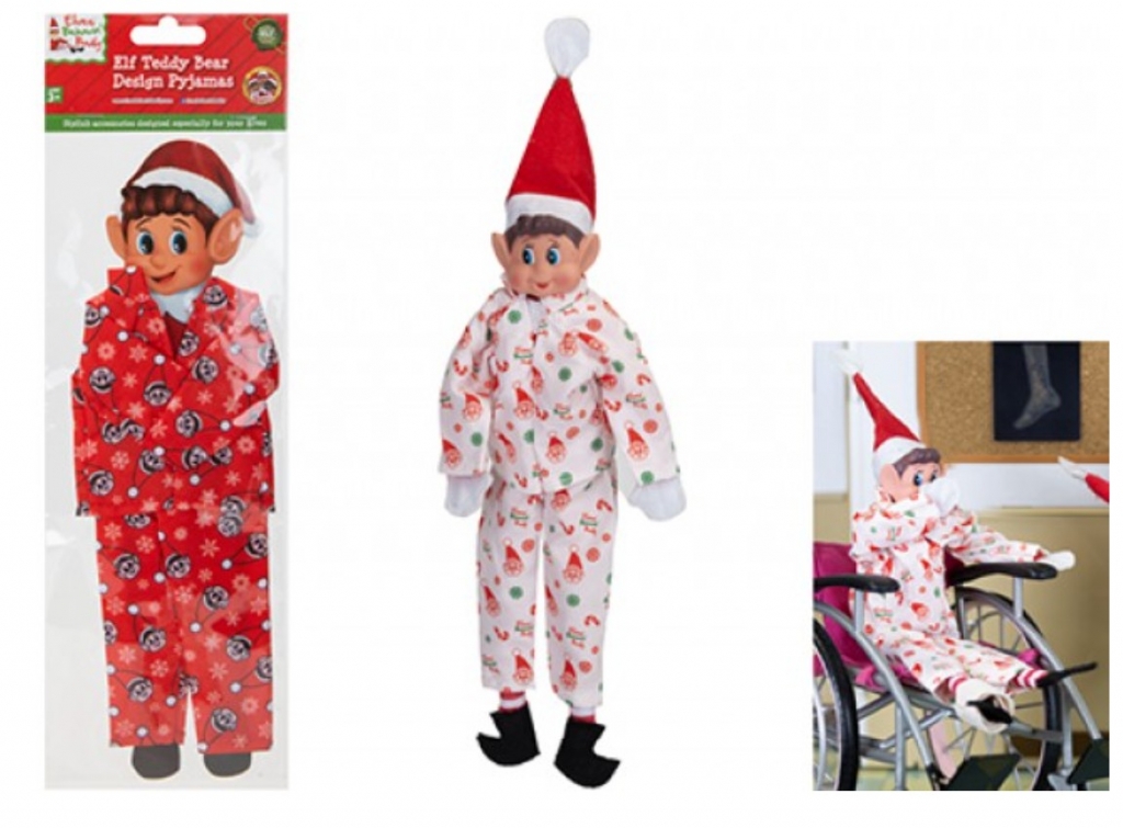 Elf Design Pyjamas Outfit - Click Image to Close