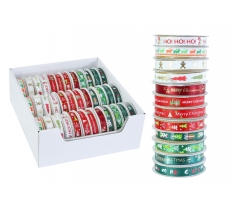 Christmas Ribbon 10mm X 2m