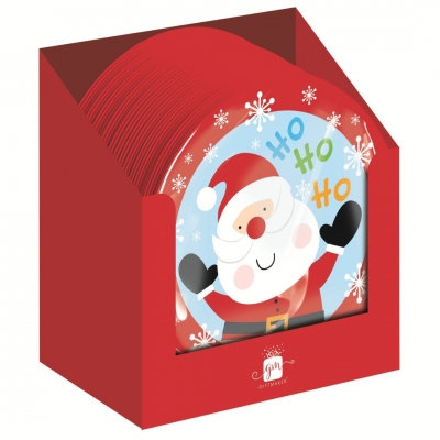 Christmas Plates Kids Character Pack Of 6