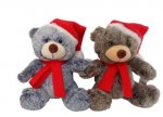 Luxury Christmas Plush Bear 15cm