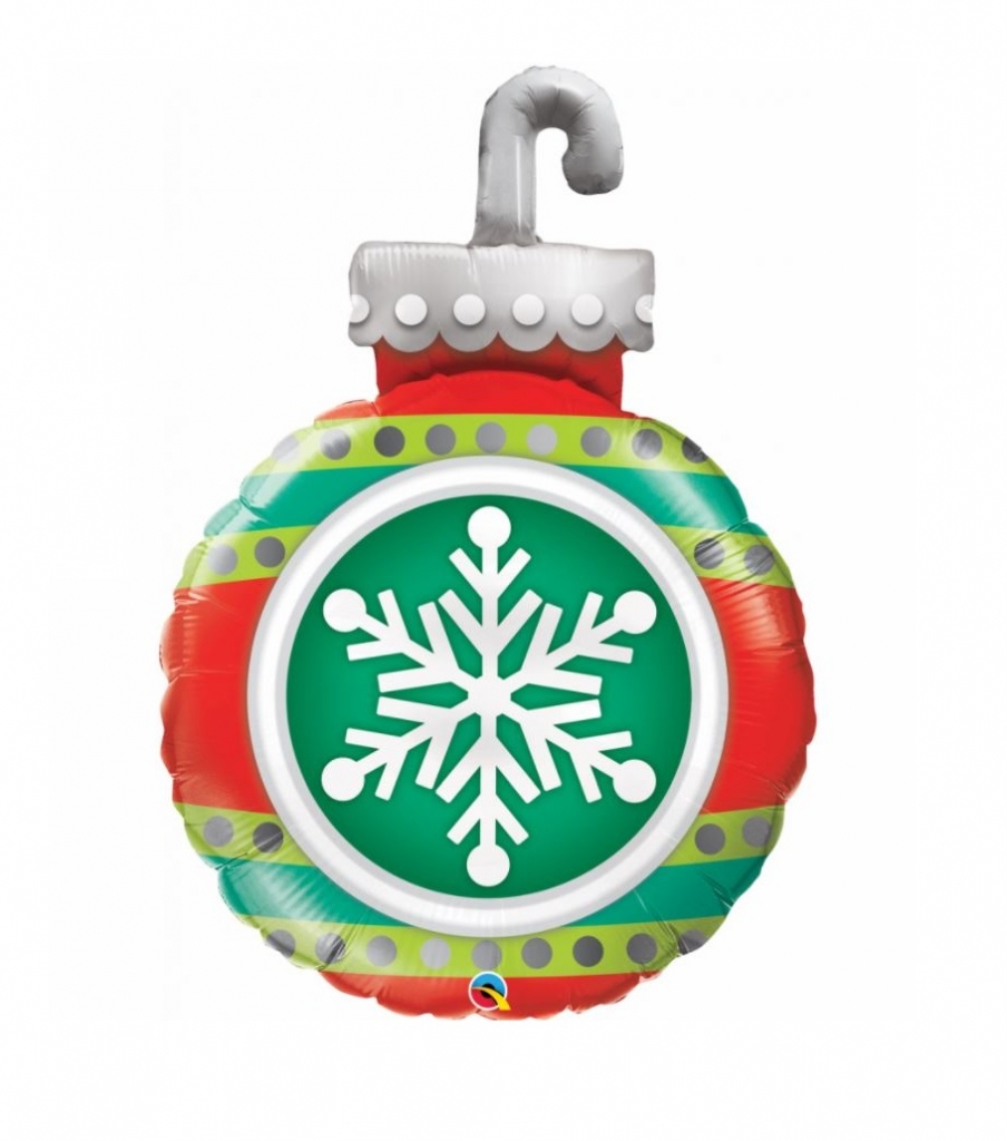 Qualatex 35" Snowflake Ornament Balloon - Click Image to Close