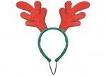 Pet Reindeer Headband With Antlers