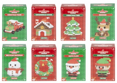 Nano Building Block Christmas Mini Figures 11cm