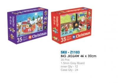 Big Christmas Jigsaw Puzzle 35pc