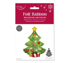Christmas Tree Foil Balloon 74cm x 56cm