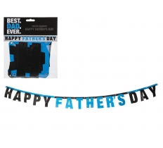 180CM HAPPY FATHERS DAY BANNER