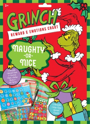 Christmas Grinch Reward And Emotion Chart