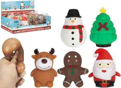 Christmas Squishy Family 9cm