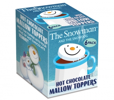 The Snowman And The Snowdog Hot Chocolate Mallow Topper 6 Pack