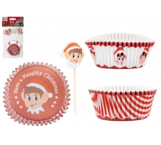 Elves Behavin' Badly Cup Cake Set