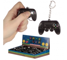Game Over LED Keyring With Sound