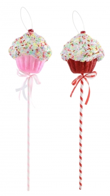 Christmas Sprinkles Cupcake Pick 50cm