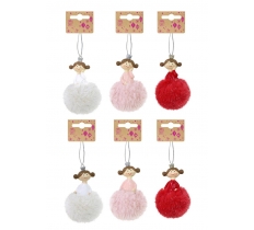 Hanging Angel Pom Pom ( Assorted Colours )