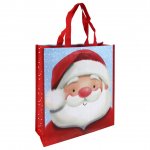 Christmas Cute Santa Small PP Woven Bag