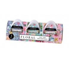 Floral Gel Air Freshener Mini 3 Pack