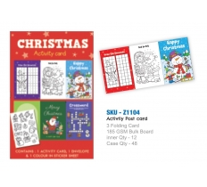 Christmas Activity Card