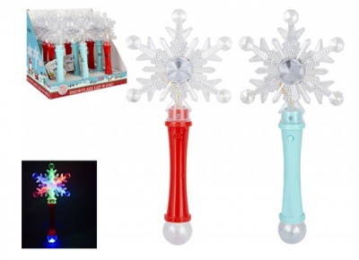Snowflake Wands With Ball Handle