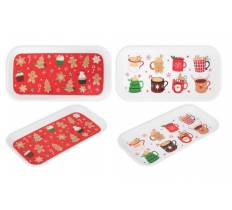 Christmas Christmas Treat Tray Assorted Cute
