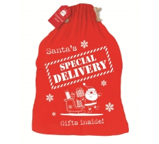 Christmas Sack Non Woven Special Delivery