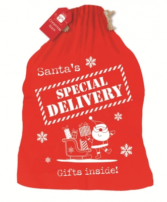 Christmas Sack Non Woven Special Delivery