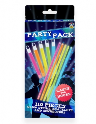 Glow Stick Party Pack 110PC