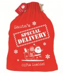 Christmas Sack Non Woven Special Delivery