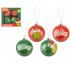 Grinch Baubles 75mm