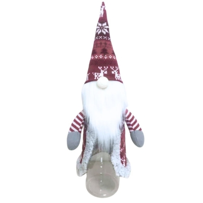 Gonk Red 50cm Nordic Christmas Candy Jar