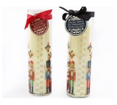 Christmas Work Shop Advent Tube Candle