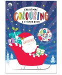 Christmas Activity A3 Colouring & Sticker Book