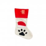 Dog Paw Christmas Stocking 21 x 50cm