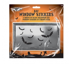 BAT WINDOW STICKERS 2PK