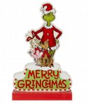 Grinch Mdf Ornament Merry Grinchmas