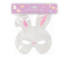 Easter Sequin Bunny Mask