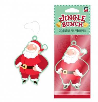 Clementine Jingle Bunch Christmas Santa Air Freshener `