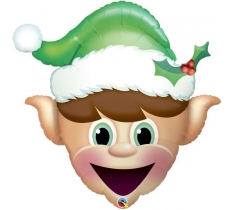 35" Elf Christmas Shape Balloon