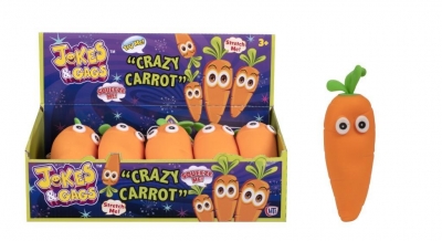 Jokes & Gags Squeezy Crazy Carrot Toy