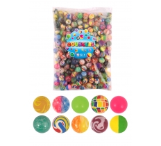 Bouncy Ball Jet 2.5cm Assorted Designs X 250 ( 7P Each )