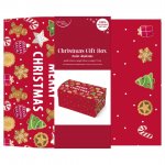 Christmas Gingerbread Flat Pack Box