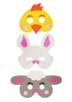 Easter Childrens Foam Face Masks